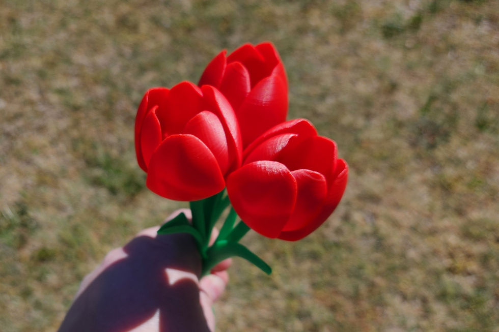 Thumbnail: 3D Printed Tulips | Everlasting Lifelike Flowers