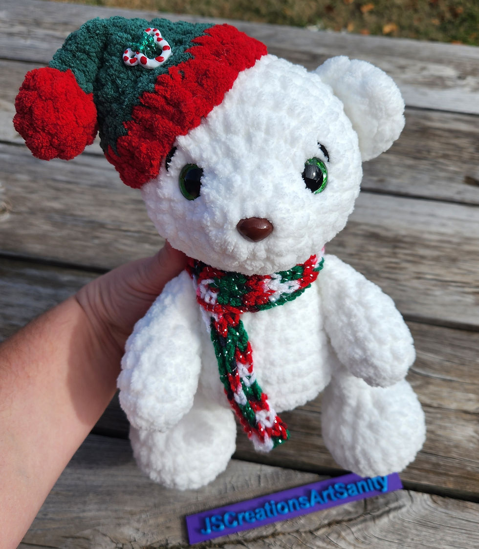 Crochet Christmas Bears | Amigurumi Bears