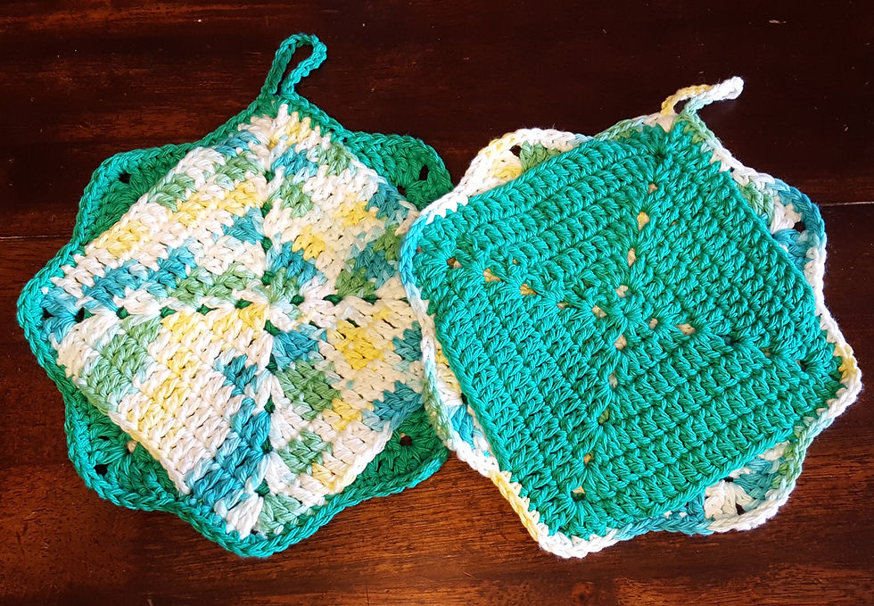 Thumbnail: Thick Crochet Pot Holders