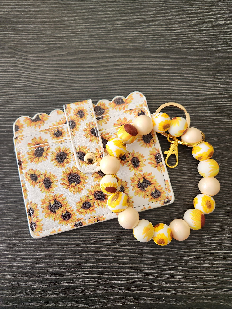 Floral Wristlet Wallets