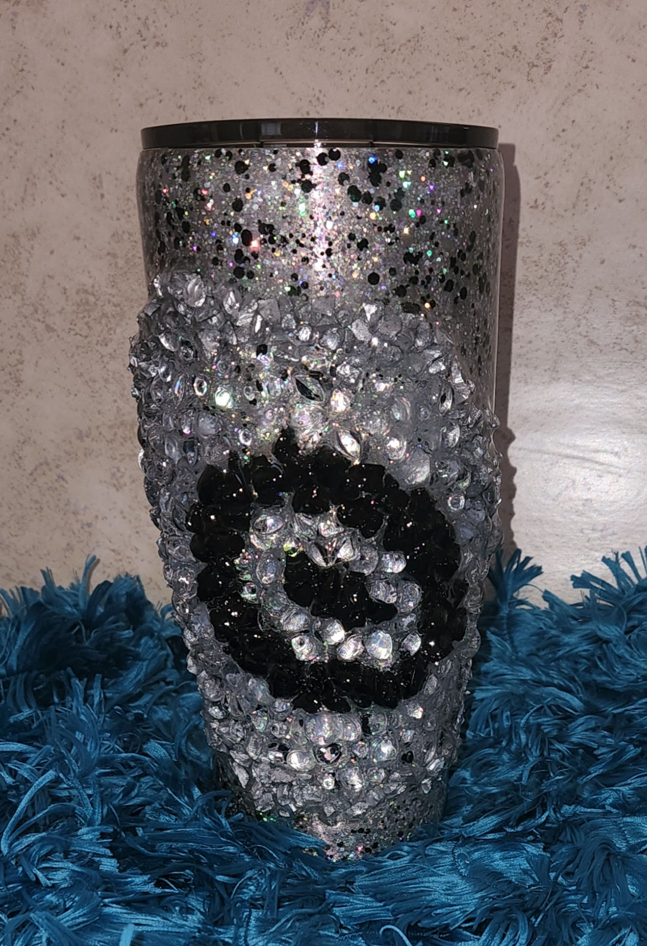 Silver Holographic Rocky Galaxy Tumbler