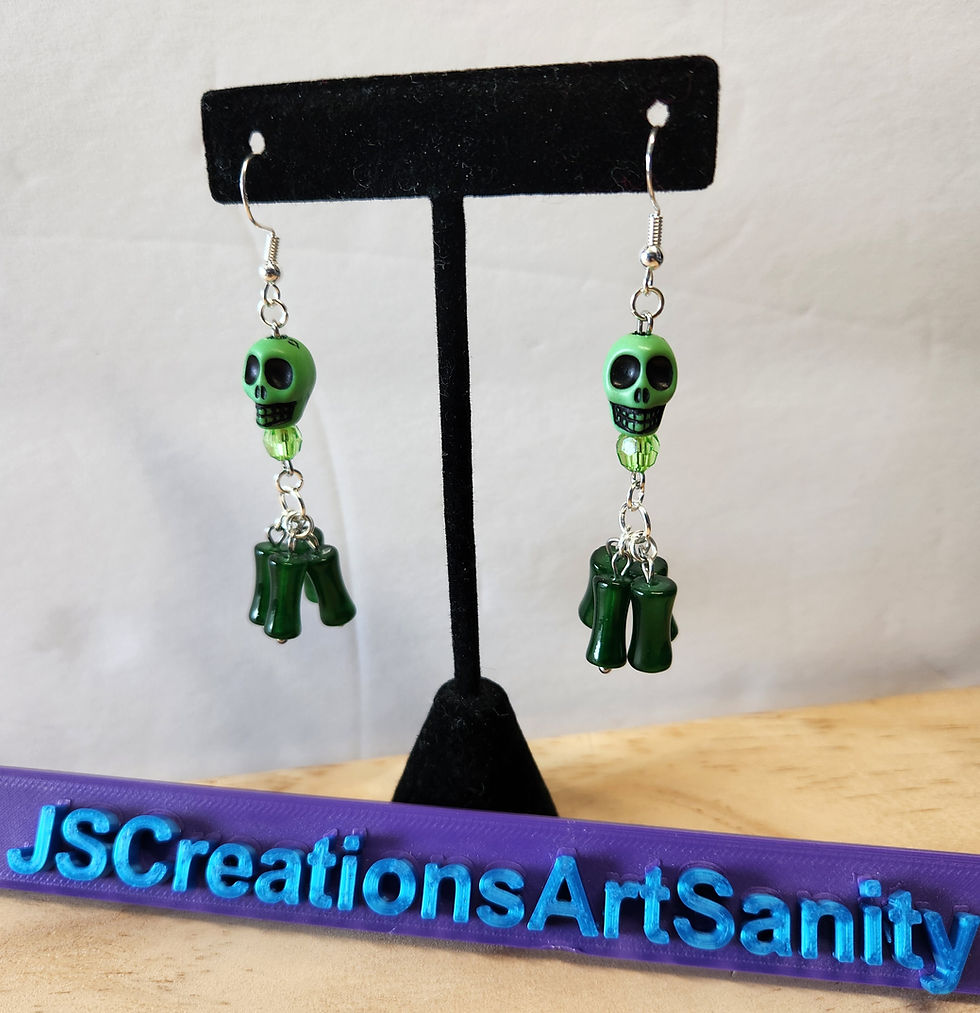 Thumbnail: Skeleton Earrings
