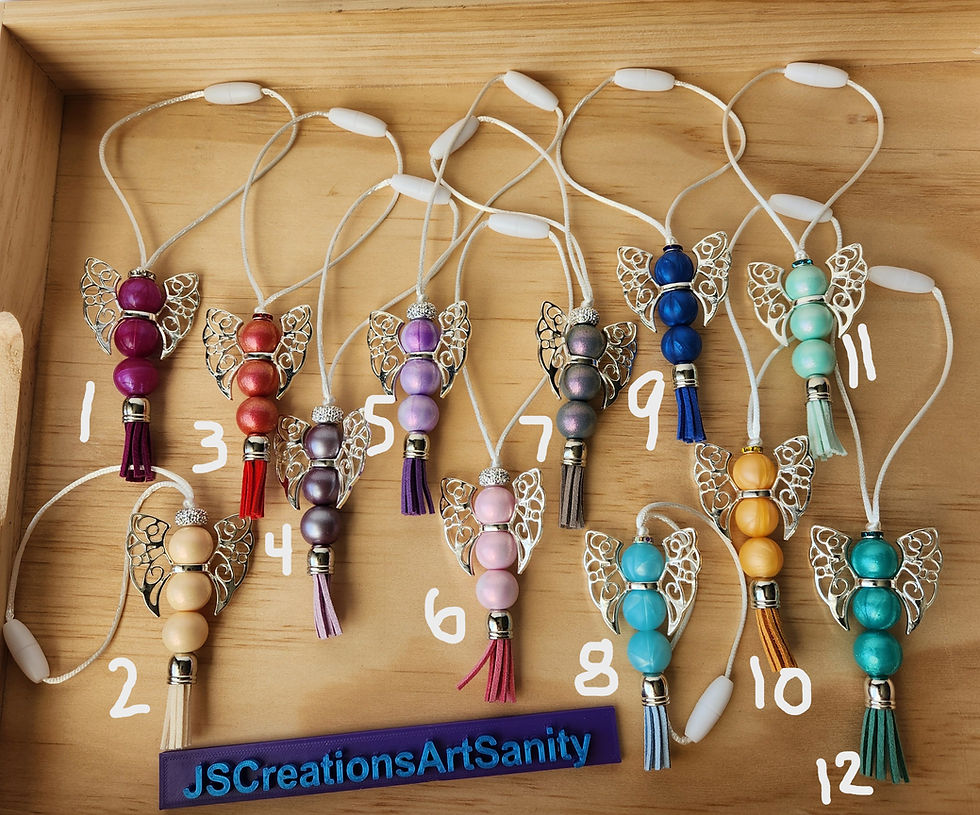 Guardian Angel Car Charms