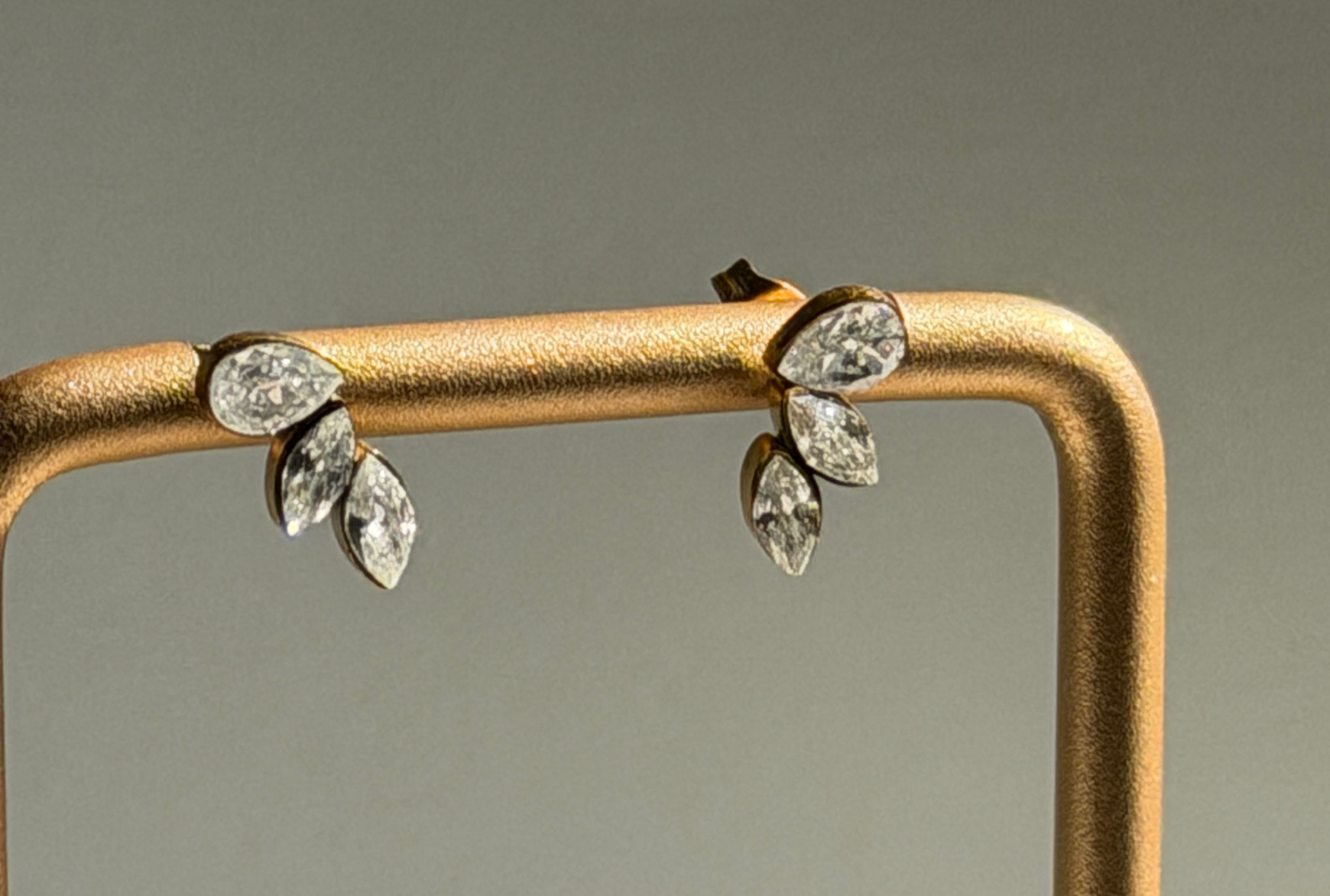 Crescent Bloom Earrings