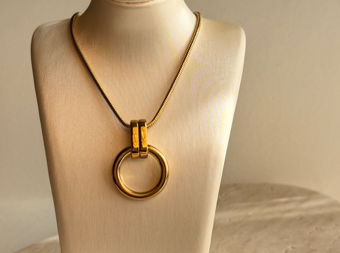 Meridian Gold Necklace