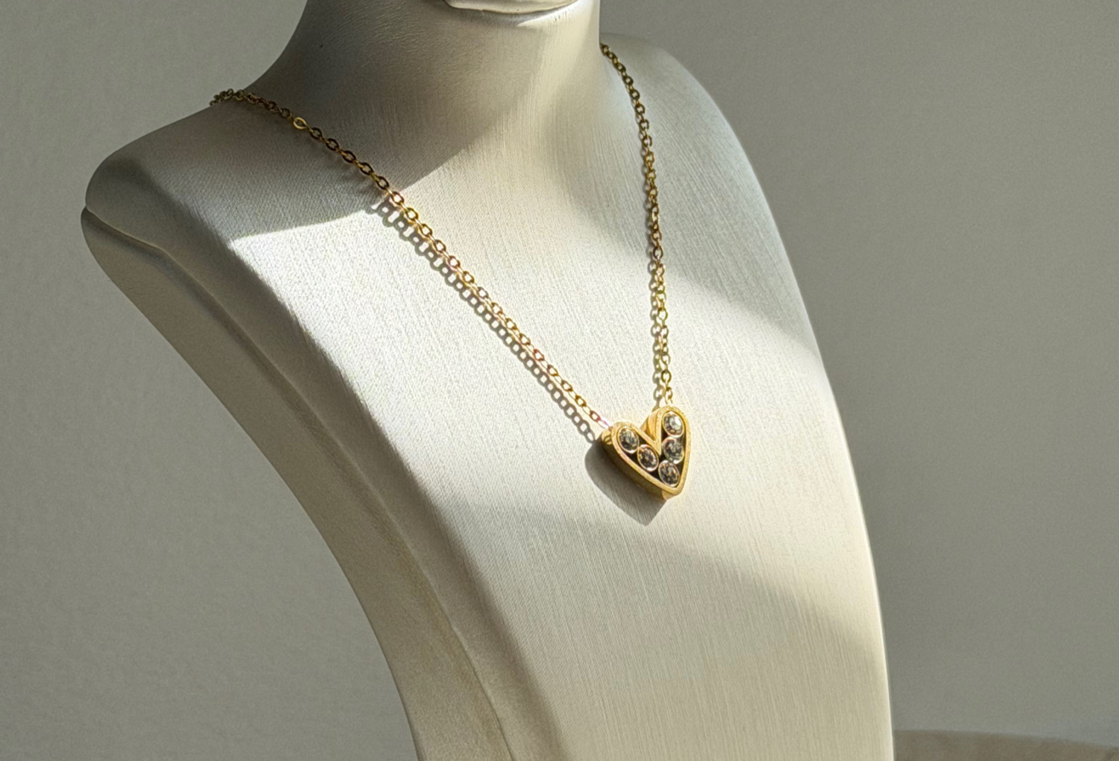 Luminous Heart Necklace