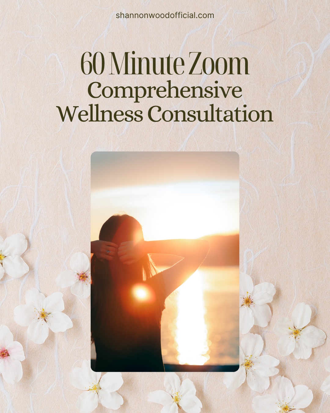 60 MIN ZOOM COMPREHENSIVE WELLNESS CONSULTATION