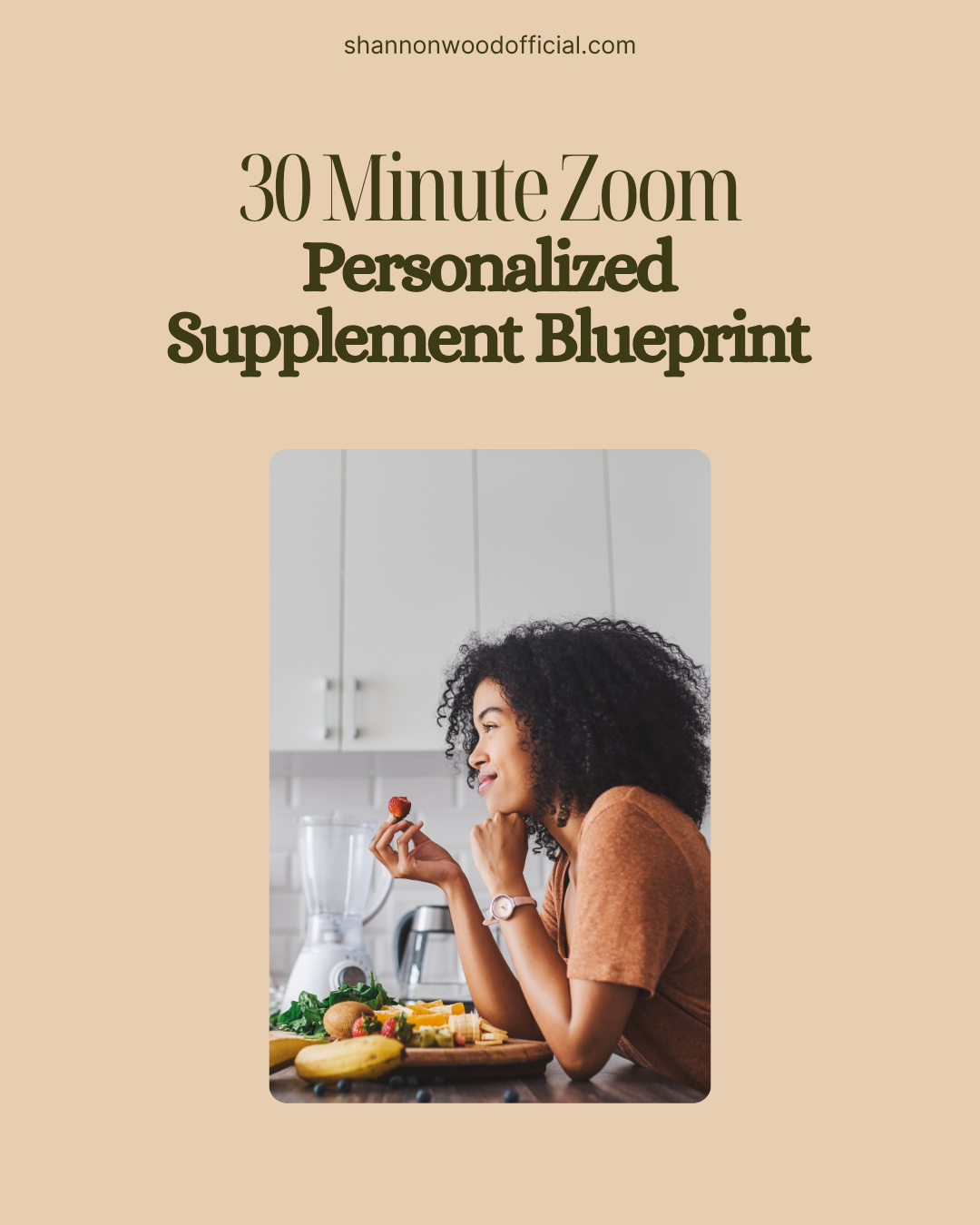 30 Minute ZOOM CALL Supplement Protocol Consultation