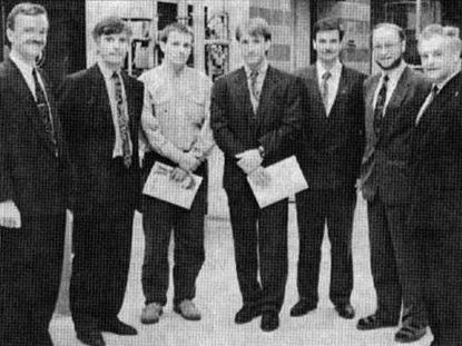 Celebration for the presentation of the ZARM sponsorship award by astronaut Dr. Ulf Merbold