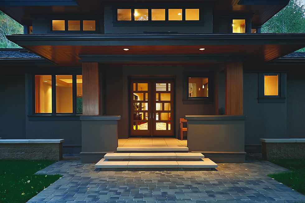 Offset Modern French Entry