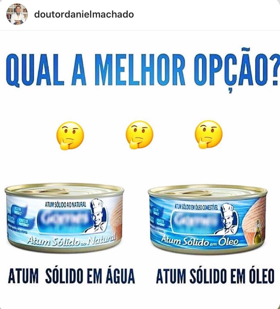 Como escolher o atum ou sardinha?