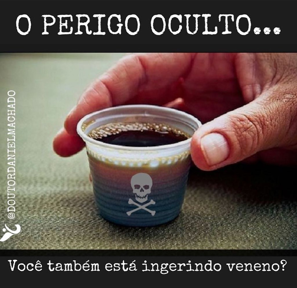 Café - Plástico aquecido - Perigos - Bisfenóis