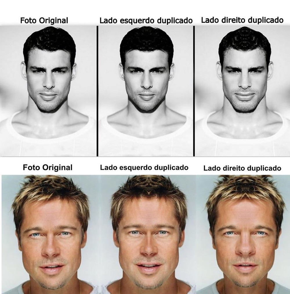 Brad Pitt ou o Cauã Reymond - Beleza é harmonia ou perfeição?