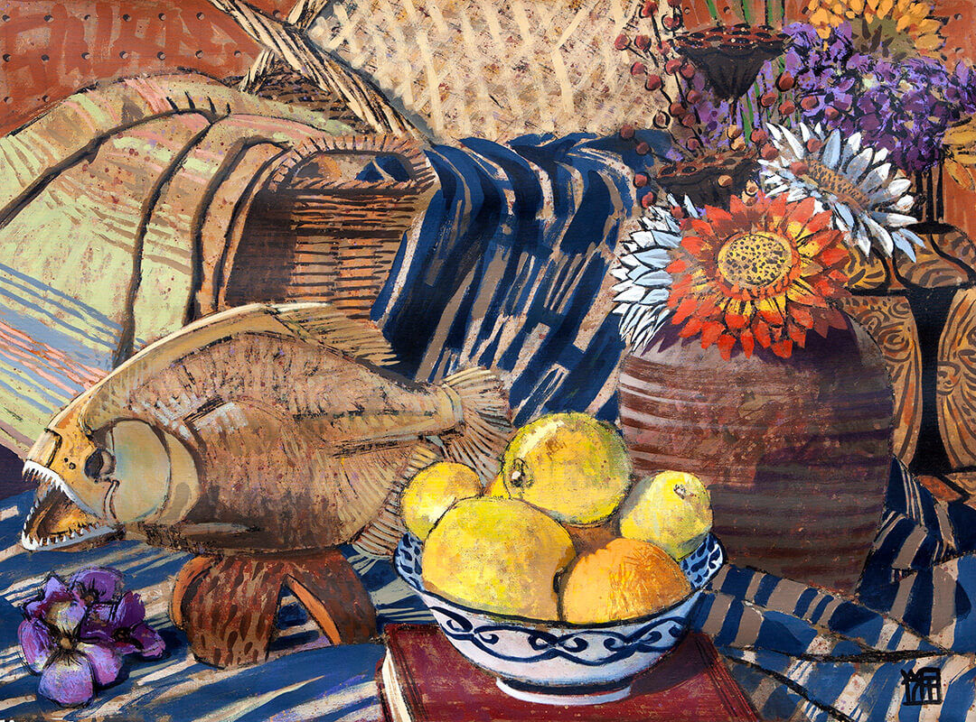 Stilllife with Piranha