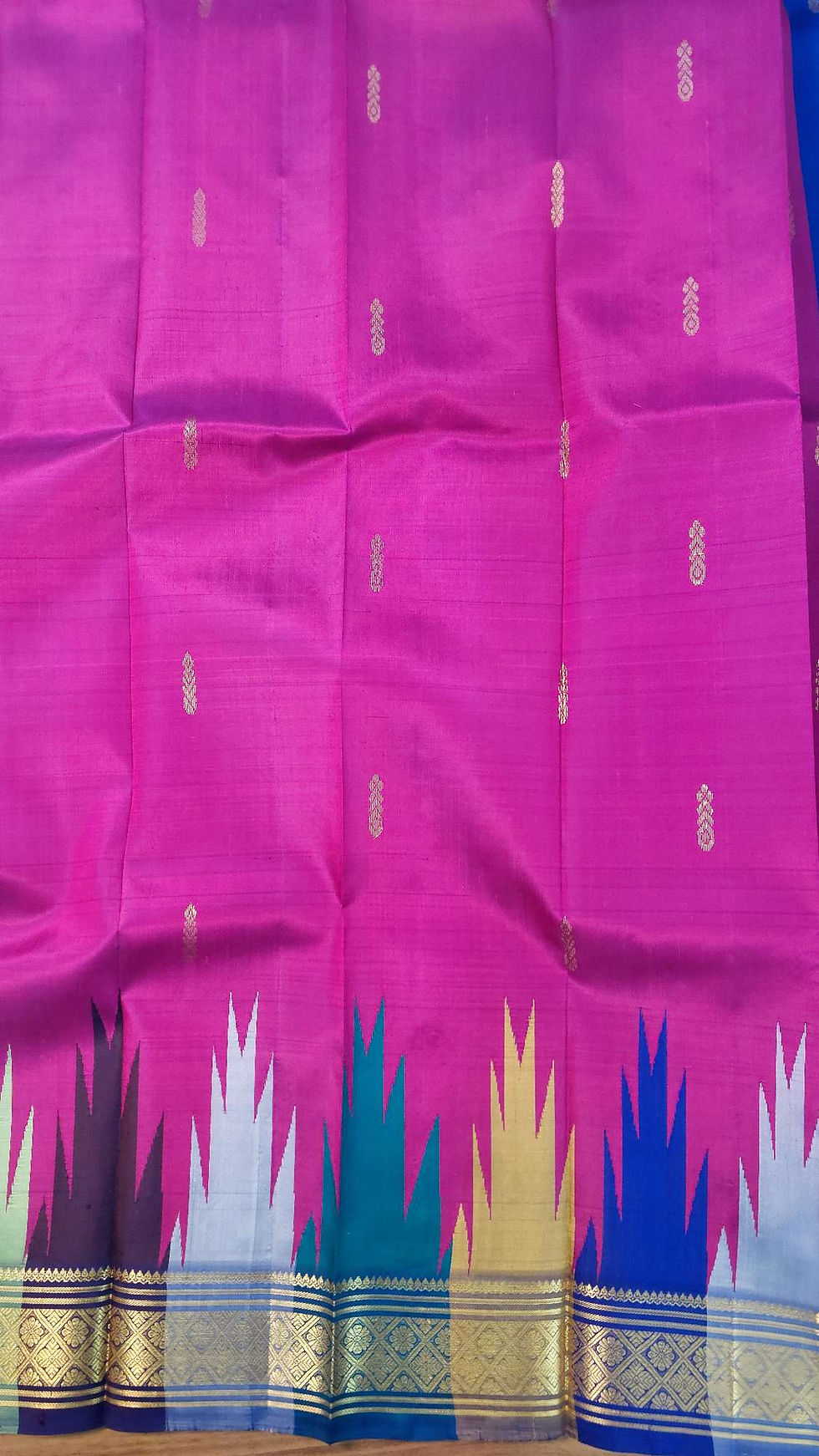 Thumbnail: "Vadamalli Srivalli', Thirubuvanam Handloom pure silk saree