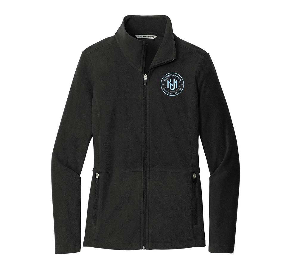 Thumbnail: Port Authority® Ladies Accord Microfleece Jacket - Black