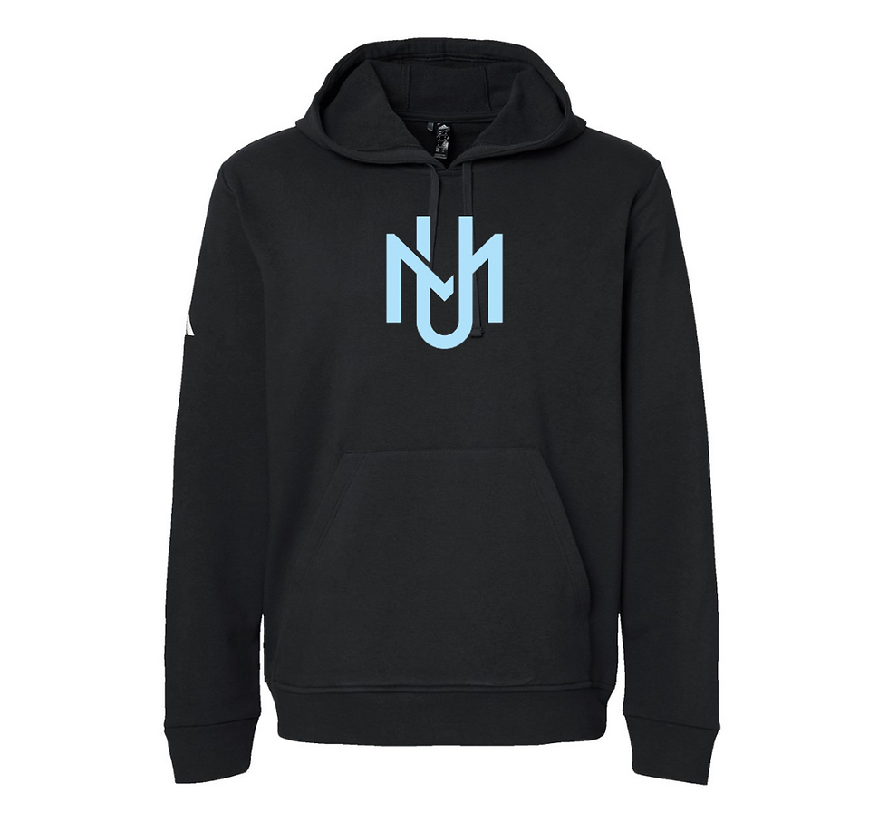 Thumbnail: Adidas - Fleece Hooded Sweatshirt - Black