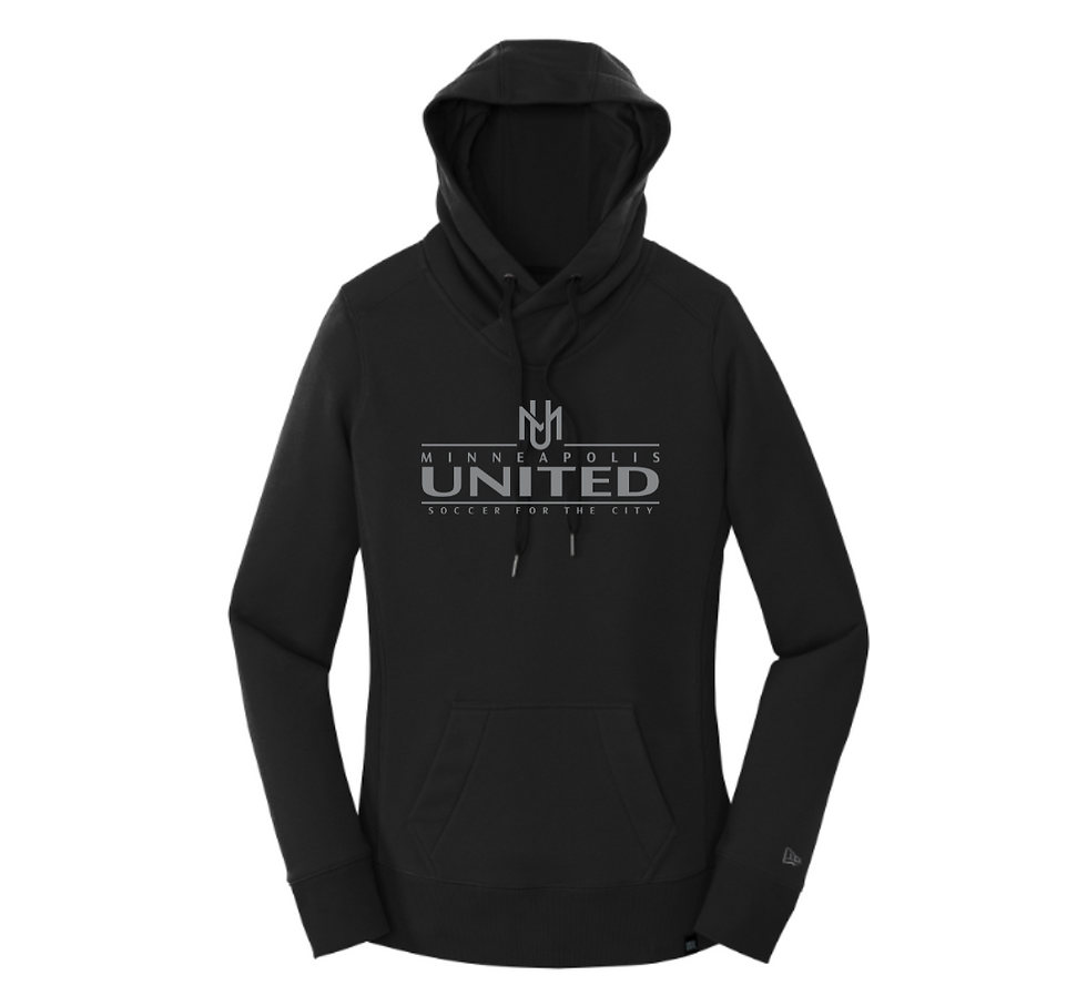 Thumbnail: New Era® Ladies French Terry Pullover Hoodie - Black
