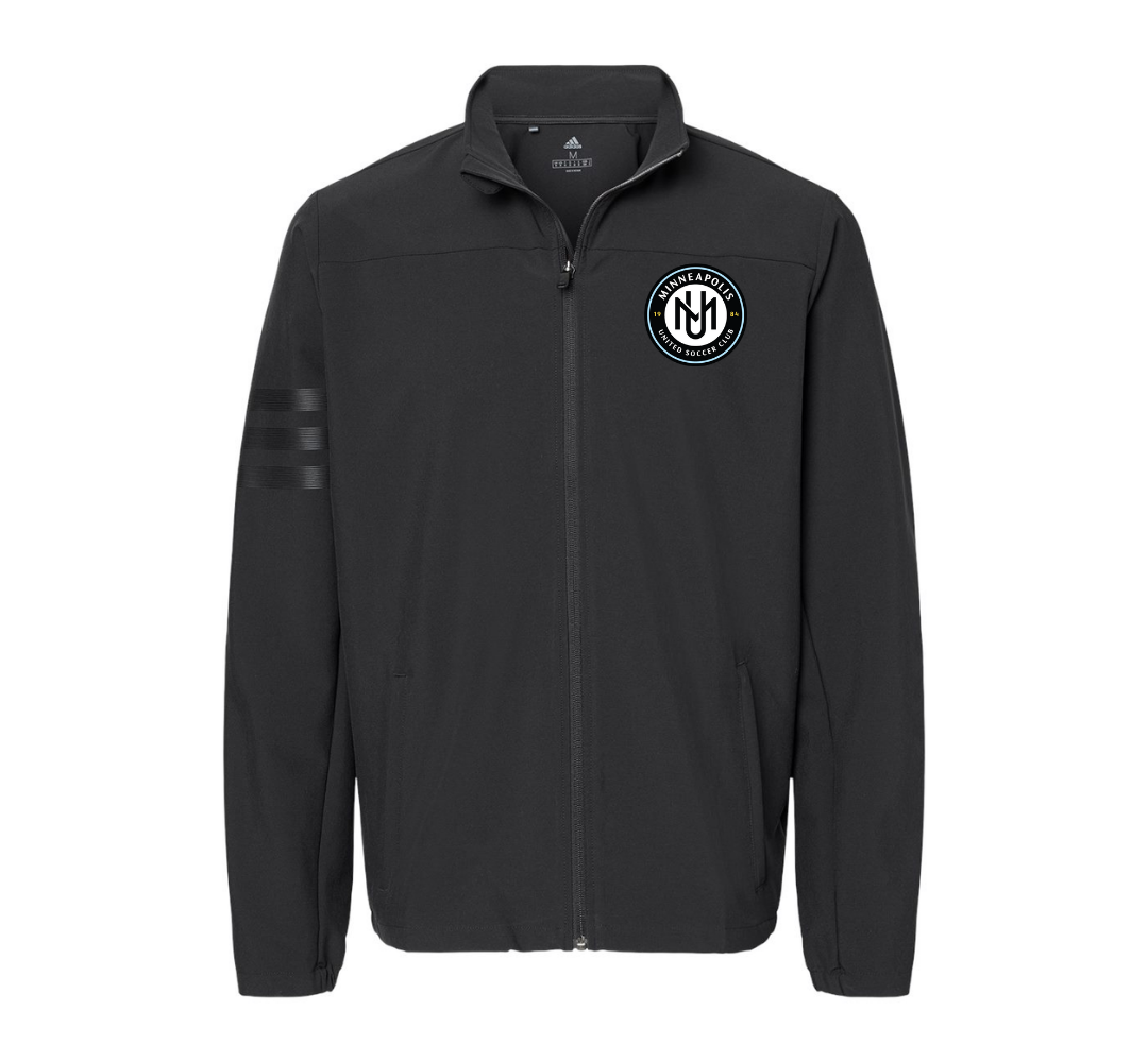 Adidas - 3-Stripes Full-Zip Jacket - Black