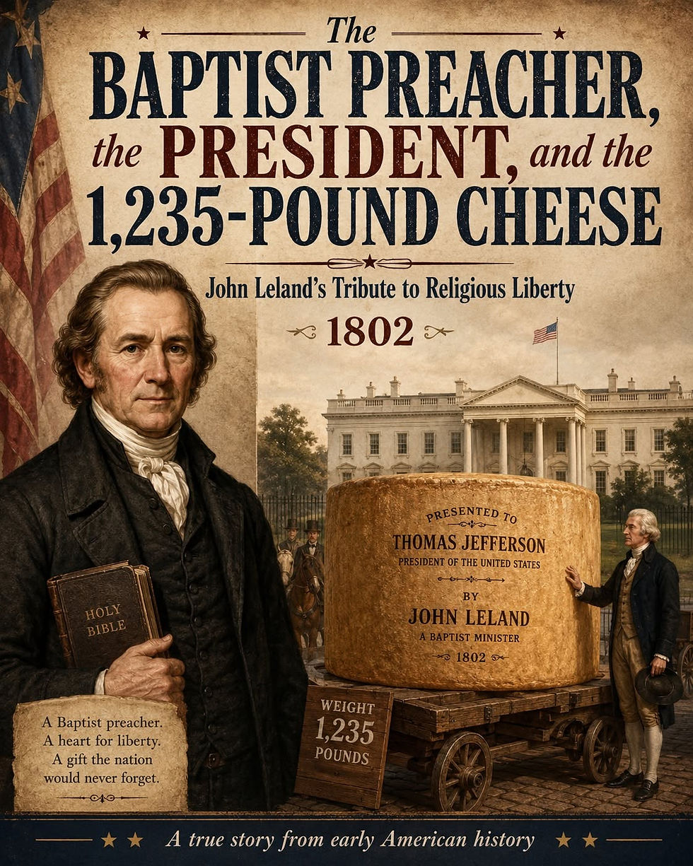 Preacher, Politician, & Cheese