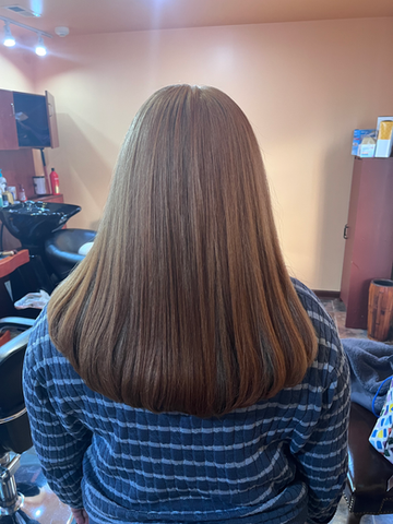 Silk Press & Custom Color