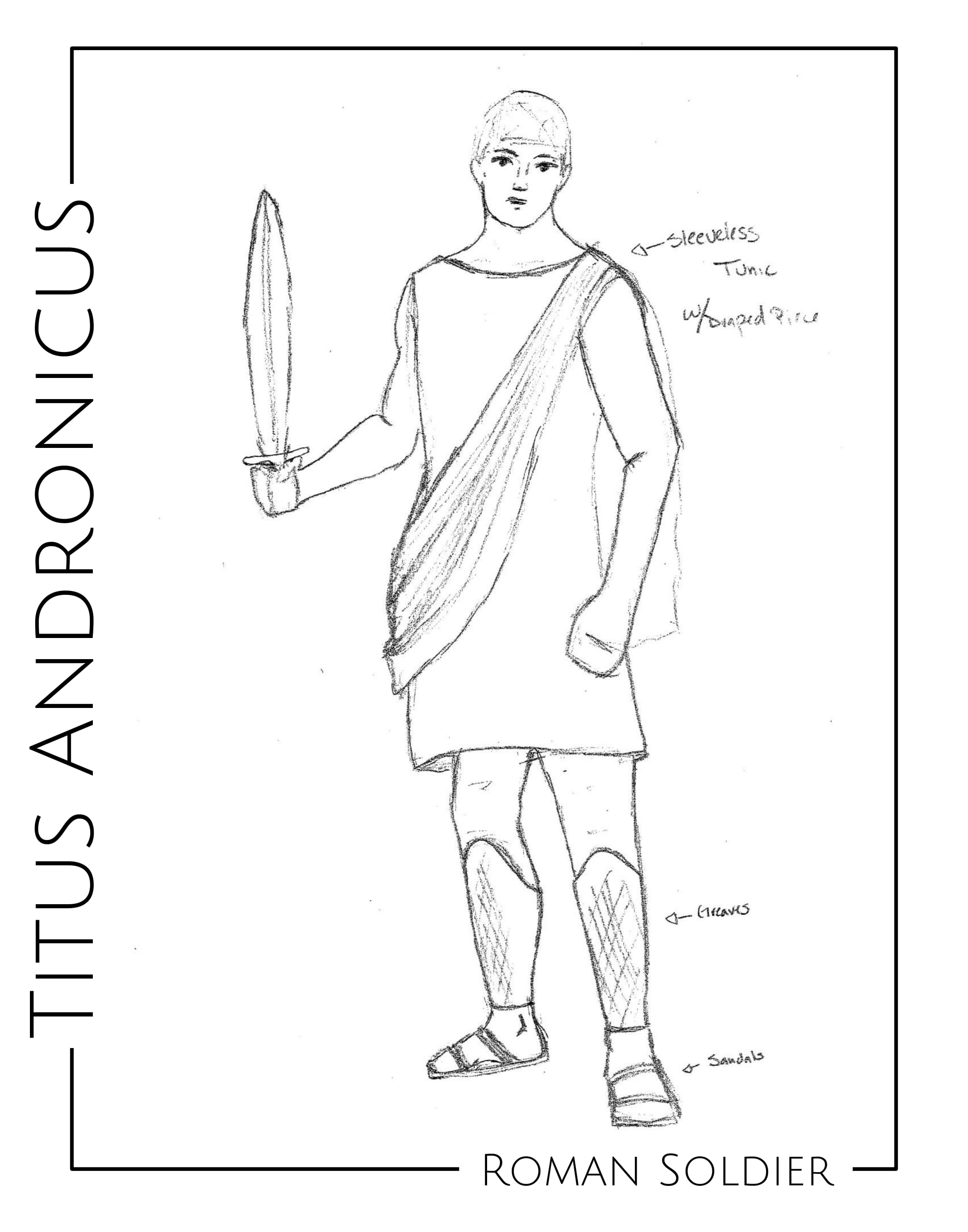 Roman Soldier Sketch