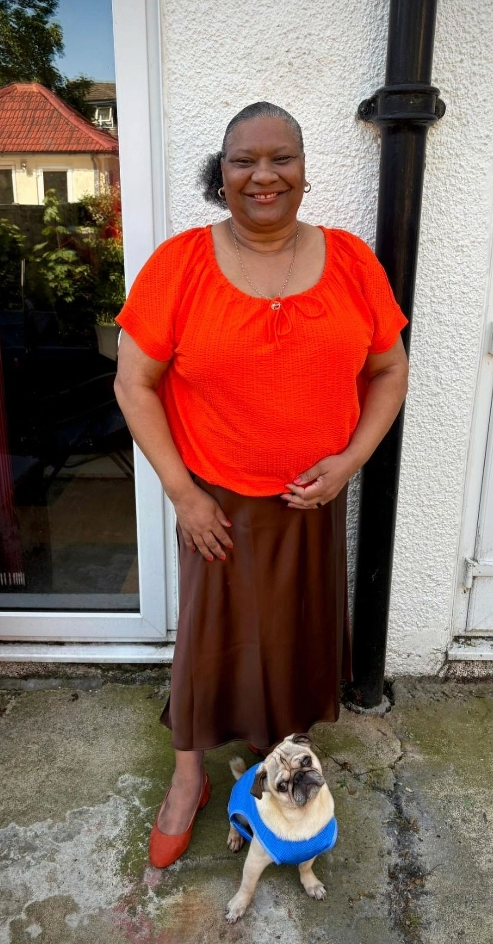 Jacquie looking fab in her Warm Spring colours!!