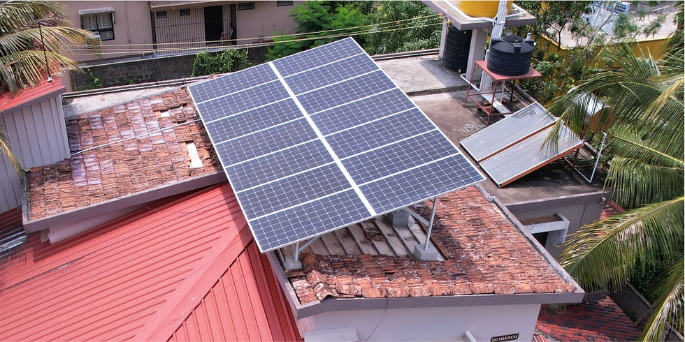 RenewSys rooftop solar panels