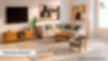 Living Room Set - Contemporary Minimalist