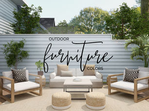 Top 3 outdoor furniture colors