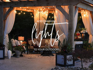 3 ways to add charming lights to your outdoors