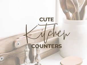Cute, Kitchen Counters, Let me show you how