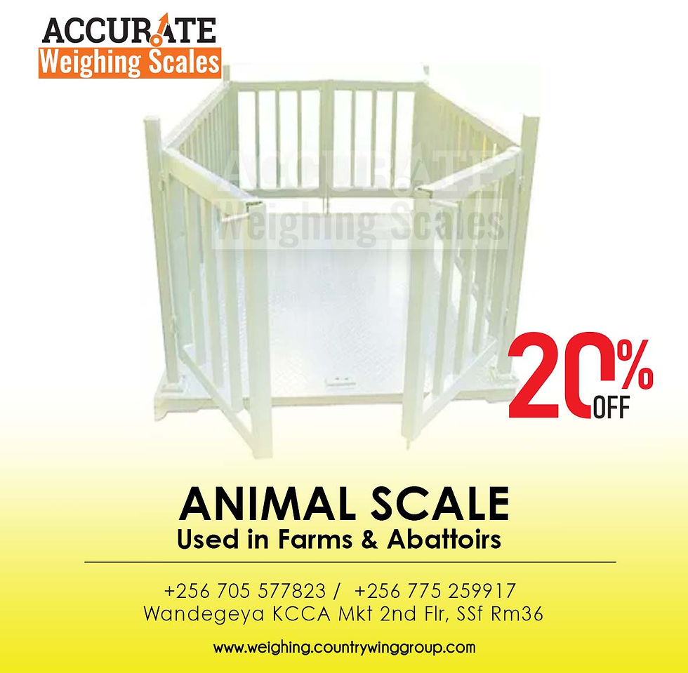 heavy duty animal weighing scale