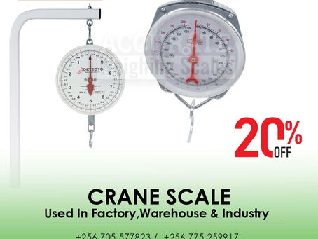 Dial Crane weighing Scale double hook type Kampala