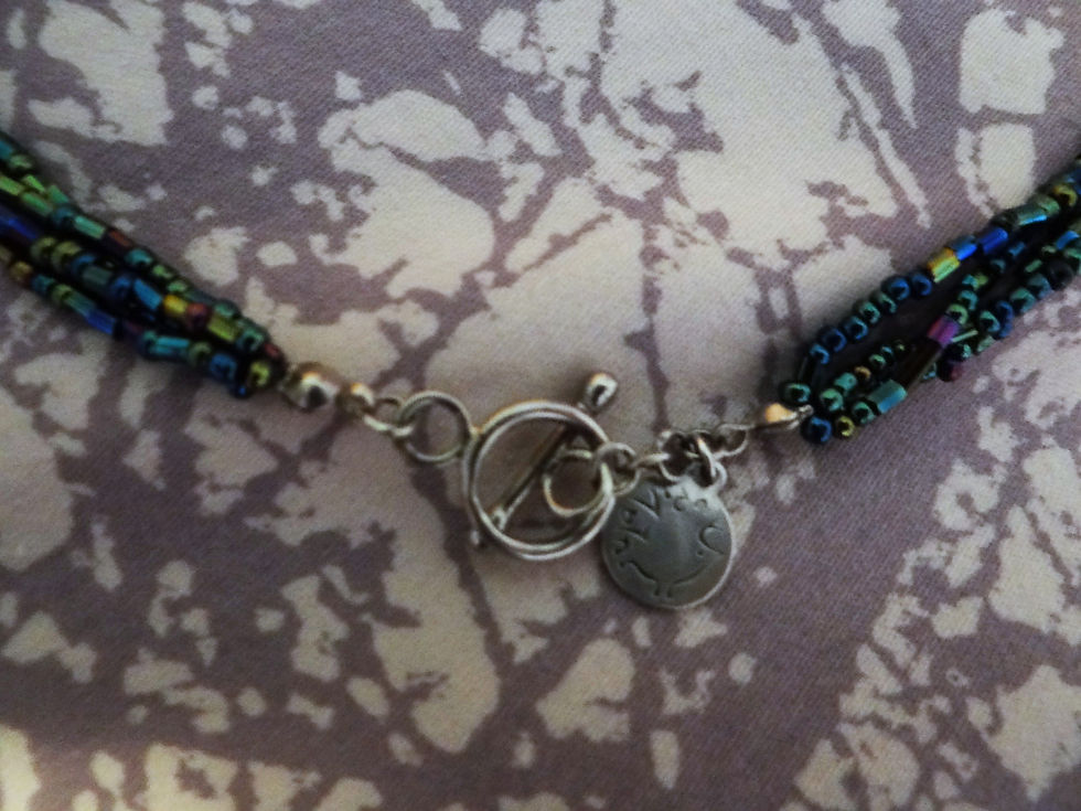 Thumbnail: "Falling Water" necklace