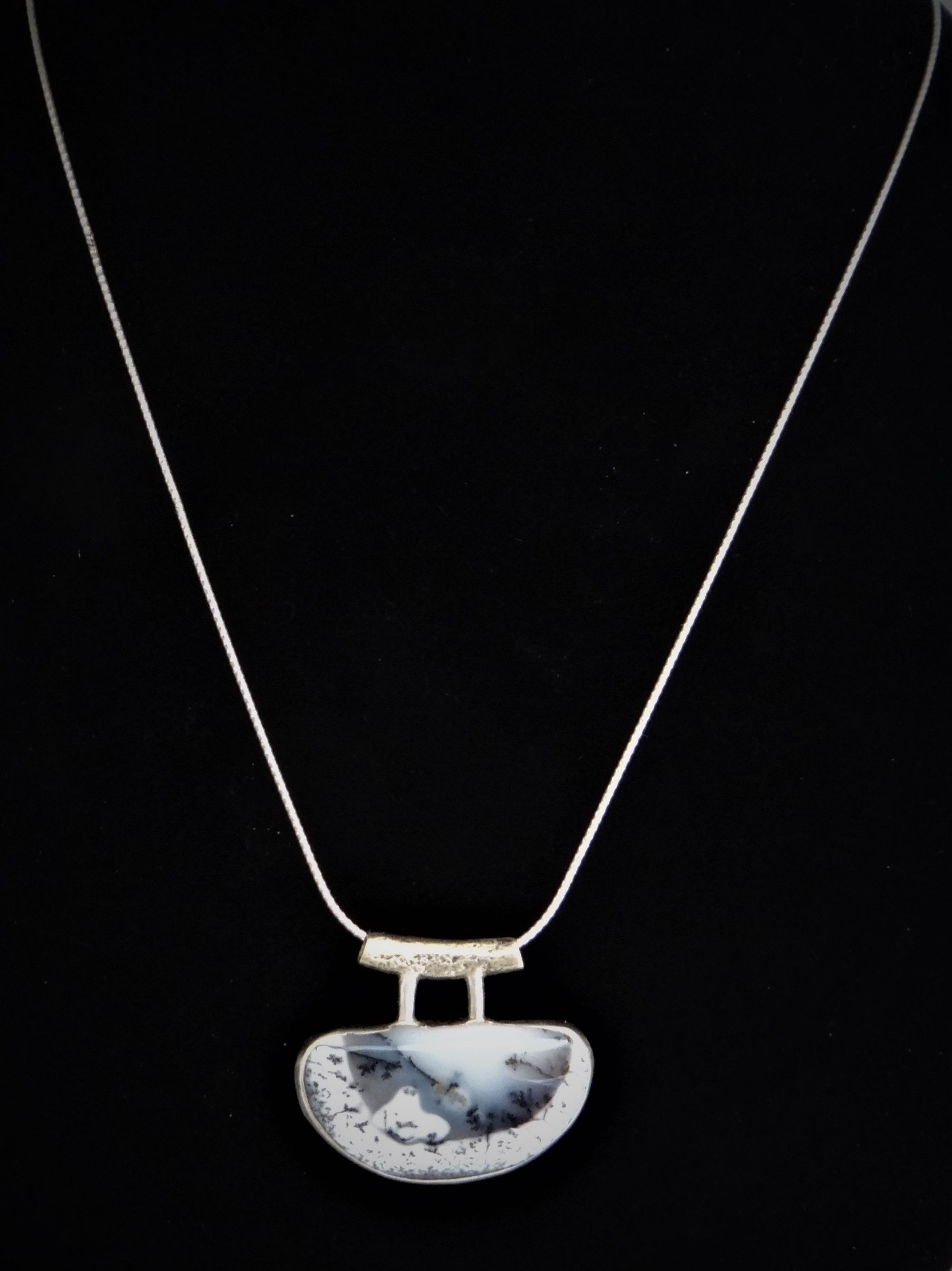"Nature's Beauty" Dendrite Opal Pendant