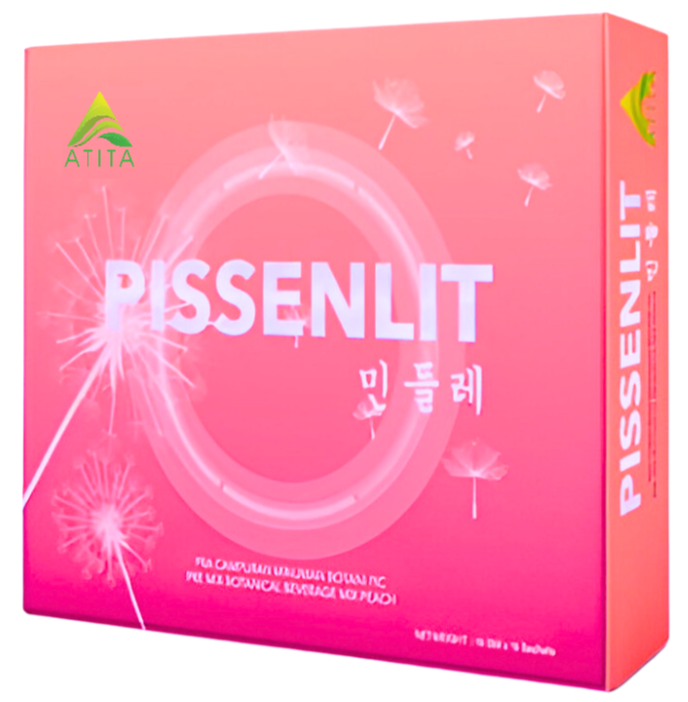 PISSENLIT product box with dandelion graphics, Weight Loss Supplement and detox