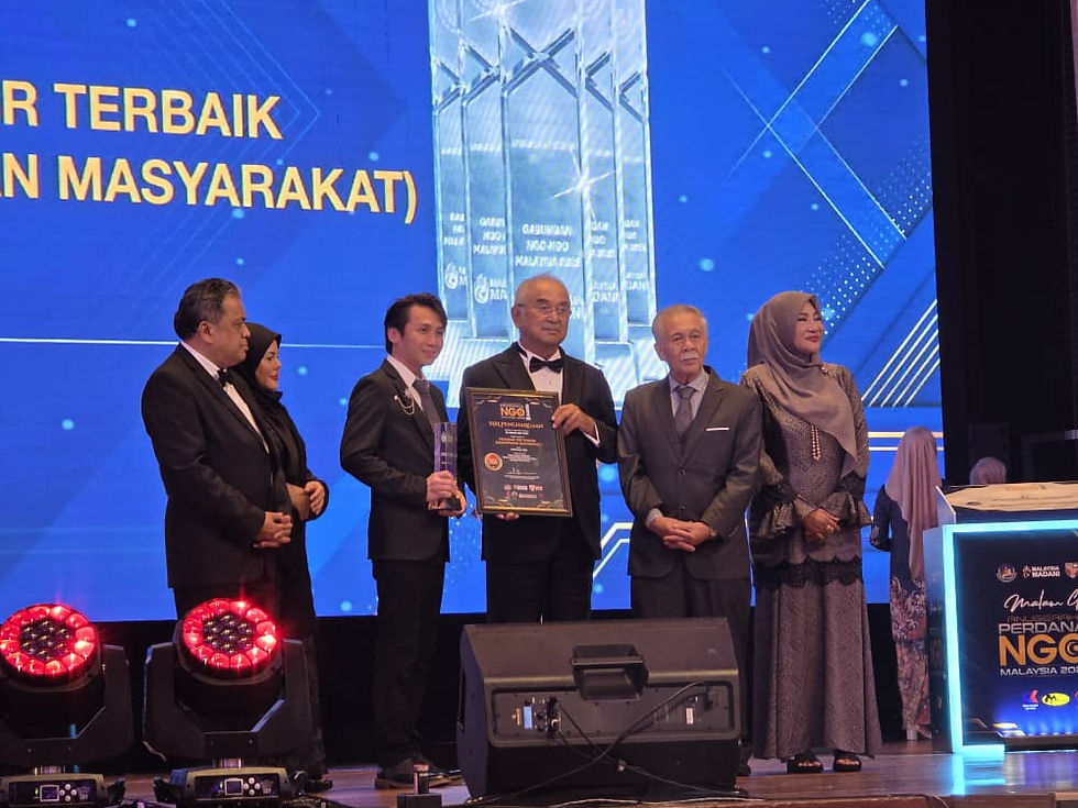 许程尧 ASIA AWARD WINNER Anugerah Perdana NGO Malaysia 2025