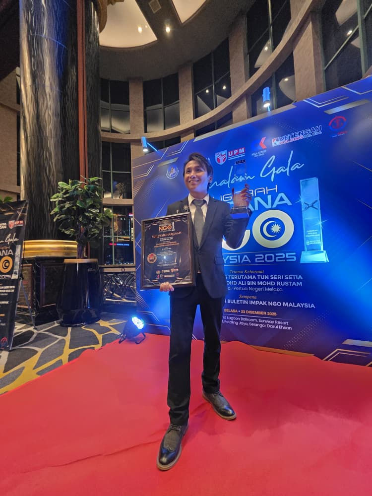 许程尧 ASIA AWARD WINNER Anugerah Perdana NGO Malaysia 2025