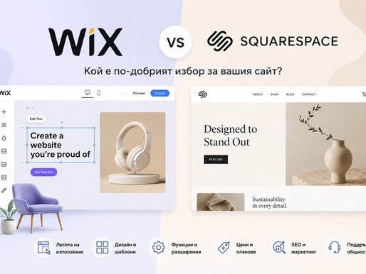comparison between wix and squarespace