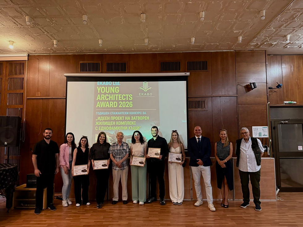EKABO Ltd. Young Architects Award 2026