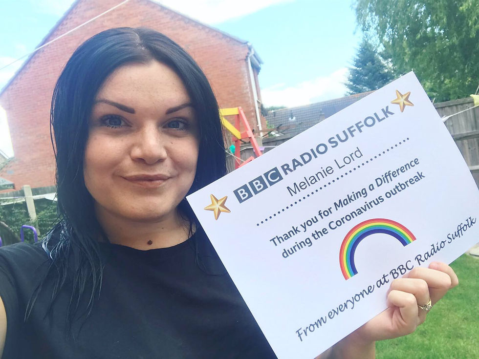 BBC radio Suffolk award