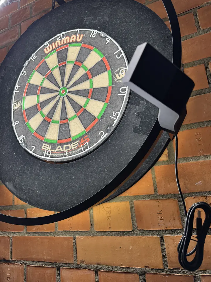 Kamerahalter Set passend für Autodarts Winmau Plasma Kabelführung OHNE Kameras