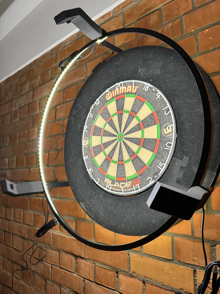 Kamerahalter Set passend für Autodarts Winmau Plasma Kabelführung OHNE Kameras