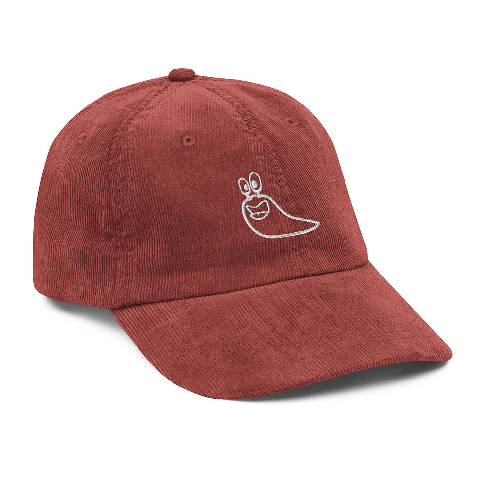 Thumbnail: "Slugs MacKenzie" Embroidered Corduroy Hat