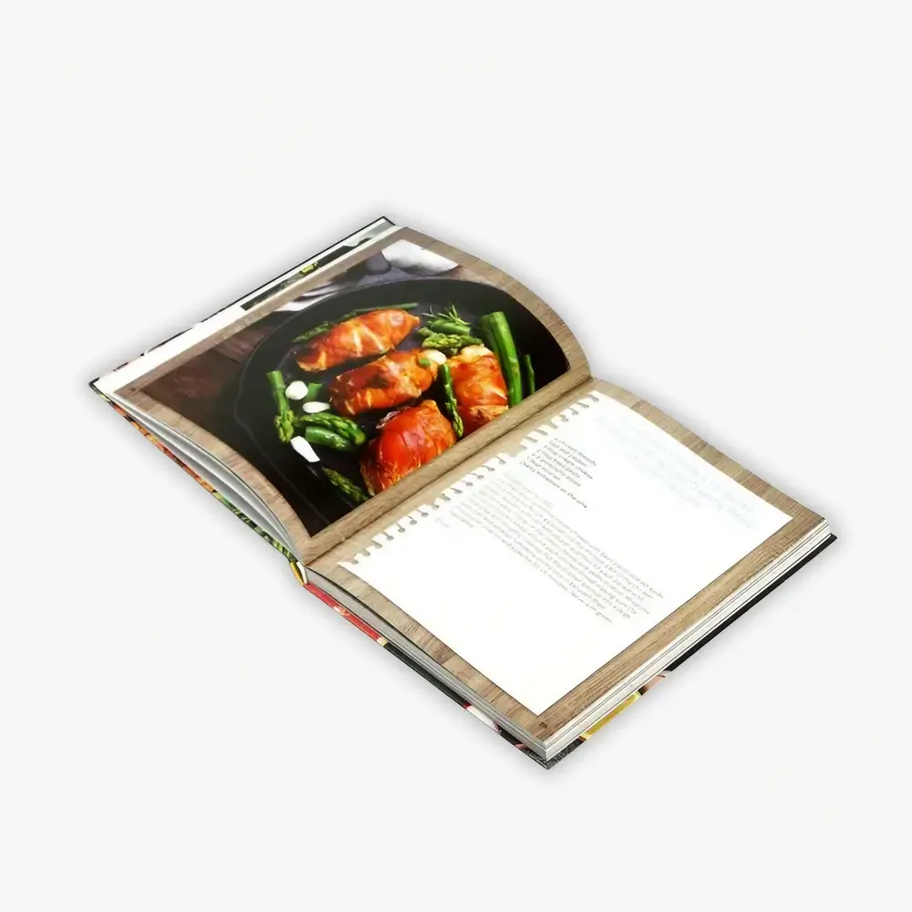 Coated and uncoated book papers for printed color opacity page feel and book weight