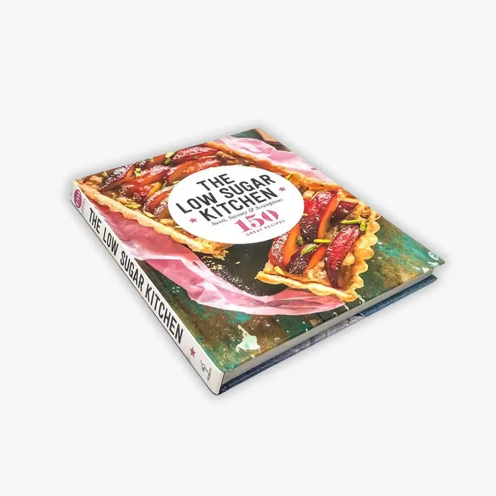 Casebound hardcover book block and cover materials for China book production