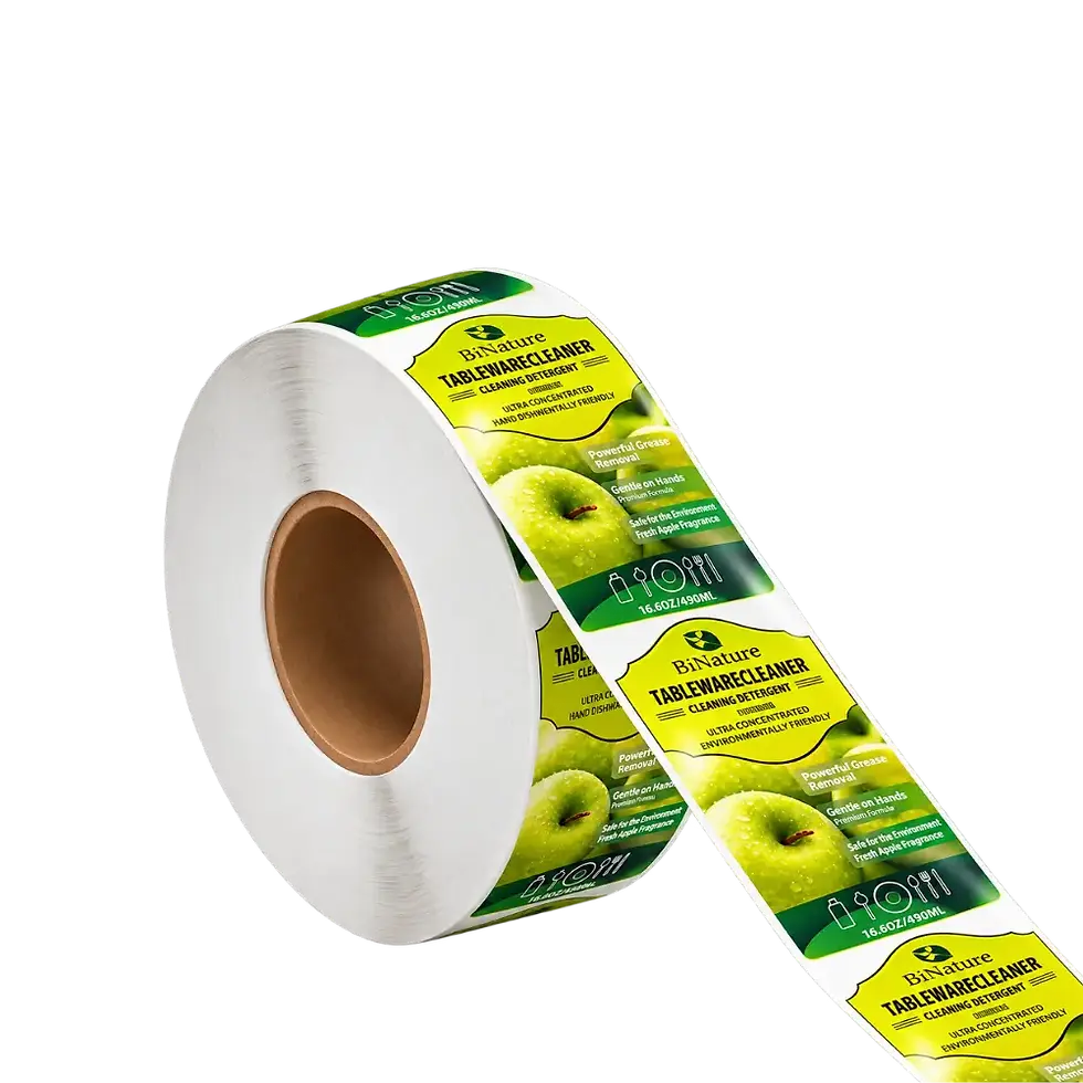 Roll labels by SunTop Printing