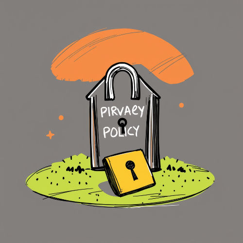 Data security and privacy protection icon – Privacy Policy