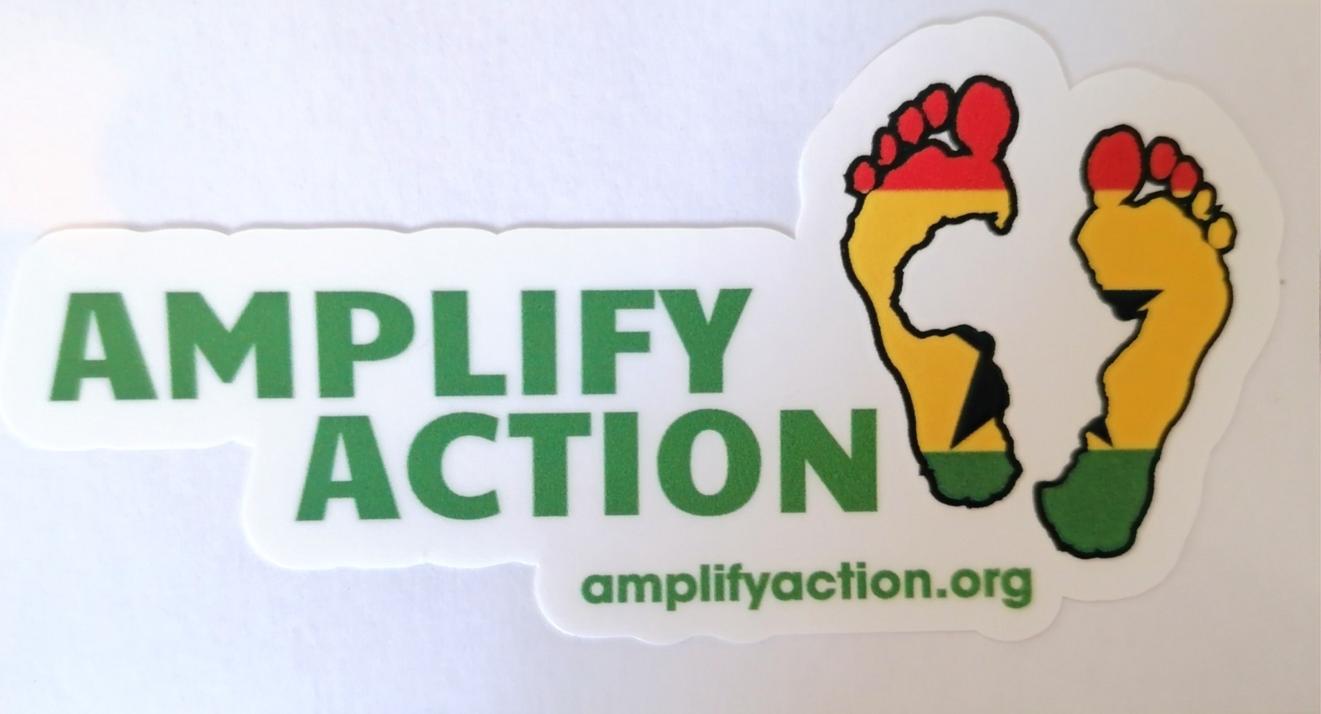 Amplify Action Ghana Logo Sticker